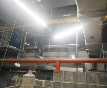 美食城通排風管道